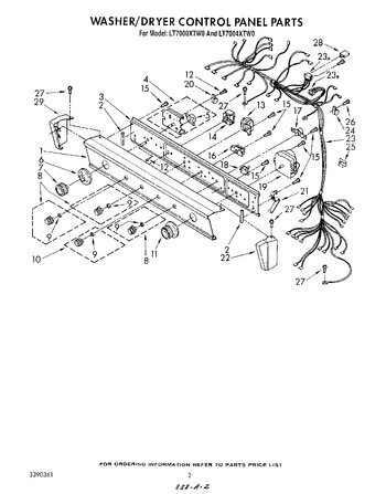 Diagram for LT7000XTN0