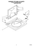 Diagram for 06 - Washer Top And Lid Parts