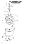 Diagram for 10 - Tub And Basket Parts