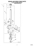 Diagram for 13 - Brake And Drive Tube Parts