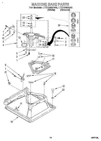 Diagram for LTE7245AW0