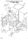 Diagram for 03 - Dryer Cabinet And Motor