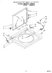 Diagram for 06 - Washer Top And Lid