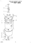 Diagram for 10 - Tub And Basket