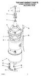 Diagram for 10 - Tub And Basket Parts