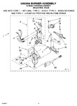 Diagram for 16 - 3402856 Burner Assembly, Optional Parts (not Included)