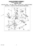 Diagram for 16 - 3402856 Burner Assembly, Optional Parts (not Included)