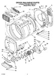 Diagram for 04 - Dryer Bulkhead Parts