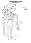 Diagram for 01 - Top And Cabinet Parts