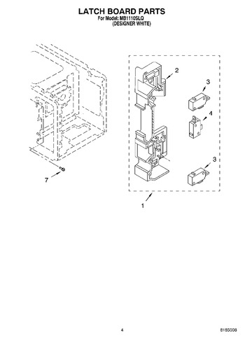 Diagram for MB1110SLQ