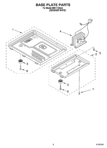 Diagram for MB1110SLQ