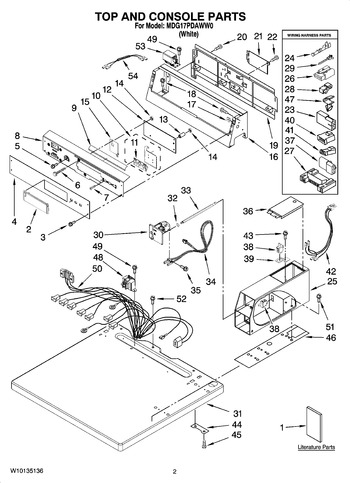 Diagram for MDG17PDAWW0