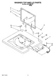 Diagram for 06 - Washer Top And Lid Parts