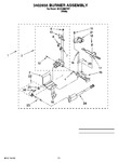 Diagram for 15 - 3402855 Burner Assembly, Optional Parts (not Included)