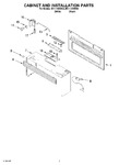 Diagram for 06 - Cabinet And Installation Parts