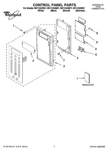 Diagram for MH1150XMB1