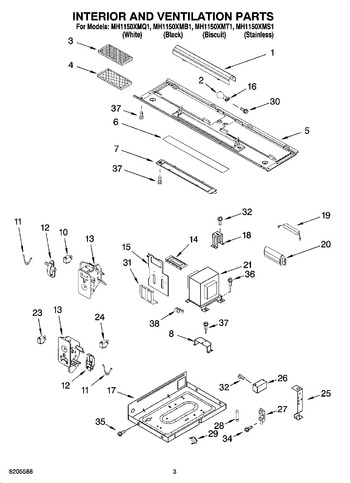 Diagram for MH1150XMT1