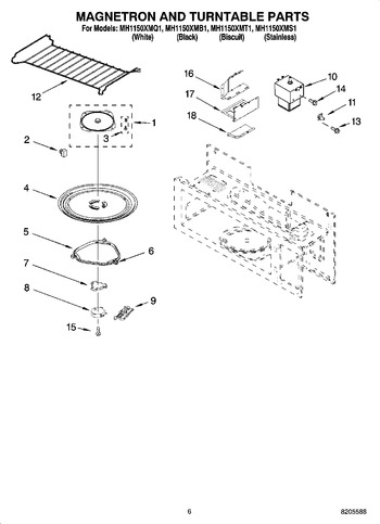 Diagram for MH1150XMB1