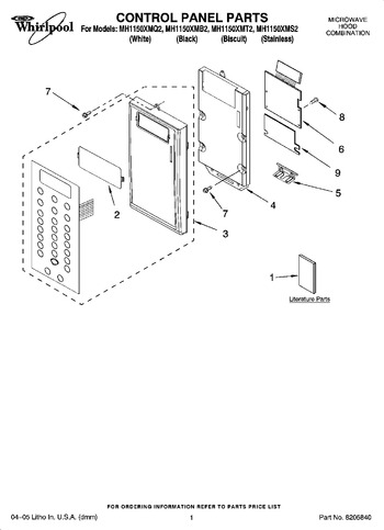 Diagram for MH1150XMB2