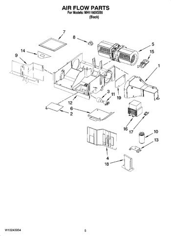 Diagram for MH1160XSB5