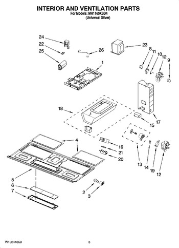 Diagram for MH1160XSD4