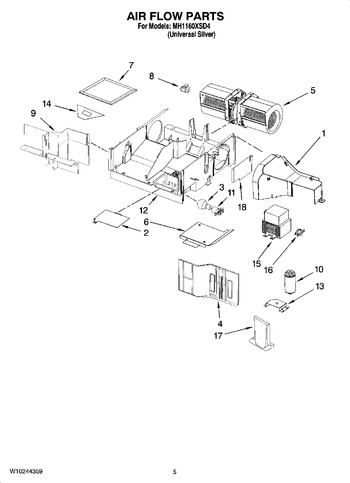 Diagram for MH1160XSD4