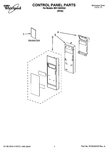 Diagram for MH1160XSQ3