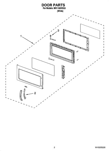 Diagram for MH1160XSQ3