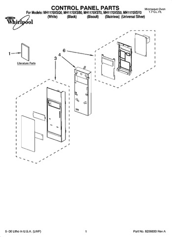 Diagram for MH1170XST0