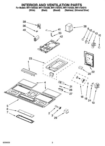 Diagram for MH1170XST0