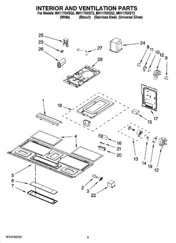 Diagram for MH1170XSY2