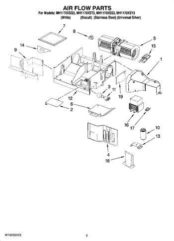 Diagram for MH1170XSS3