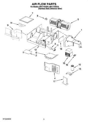 Diagram for MH1170XSS4