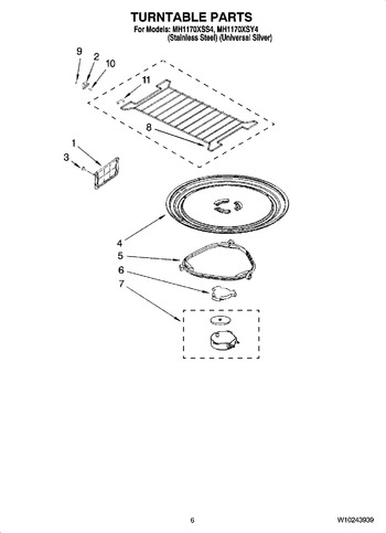 Diagram for MH1170XSS4