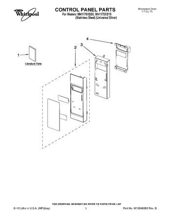 Diagram for MH1170XSY5