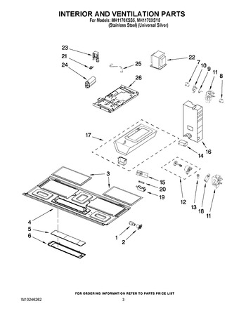 Diagram for MH1170XSY5