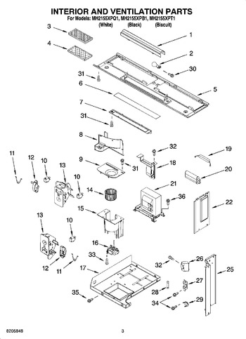 Diagram for MH2155XPQ1