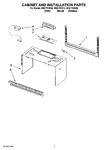 Diagram for 06 - Cabinet And Installation Parts