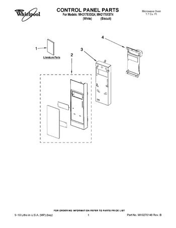 Diagram for MH2175XSQ4