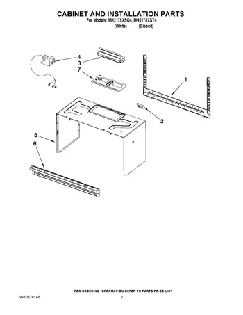 Diagram for MH2175XSQ4