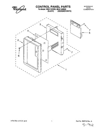 Diagram for MH6110XBB5