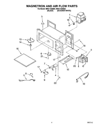 Diagram for MH6110XBB5