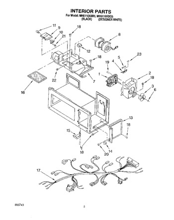 Diagram for MH6110XBB5