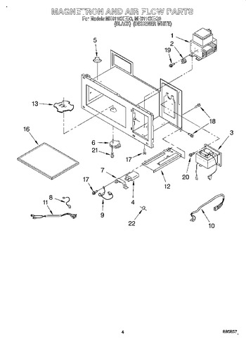 Diagram for MH6110XEB0