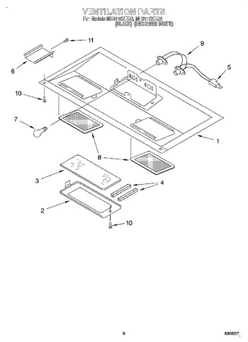 Diagram for MH6110XEB0