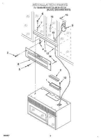 Diagram for MH6110XEB0