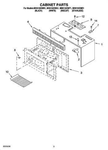 Diagram for MH6150XMQ1