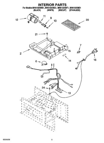 Diagram for MH6150XMQ1