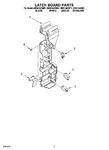 Diagram for 06 - Latch Board Parts