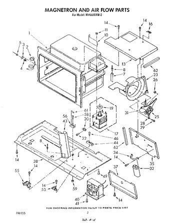 Diagram for MH6600XM2